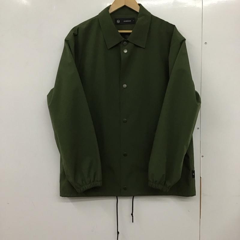 ジーユー GU ジャケット、上着 ジャンパー、ブルゾン 311-334118 ジャケット 前ボタン カラージャケット アウター L プリント カーキ / カーキ /  メンズ USED 古着 中古 10132925
