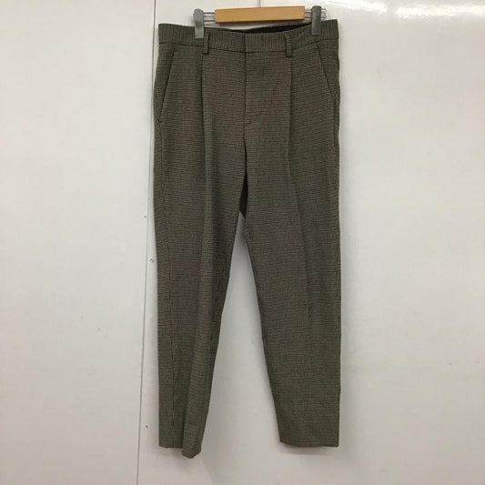 エイチビューティー＆ユースユナイテッドアローズ H BEAUTY&YOUTH UNITED ARROWS パンツ スラックス スラックスパンツ ワイドパンツ センタータックパンツ チェックパンツ M チェック マルチカラー / マルチカラー /  メンズ USED 古着 中古 10131402