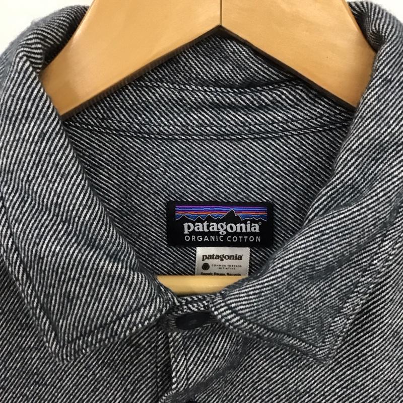 パタゴニア patagonia シャツ、ブラウス 長袖 長袖シャツ 無地シャツ カラーシャツ L  インディゴ / インディゴ /  メンズ USED 古着 中古 10130542
