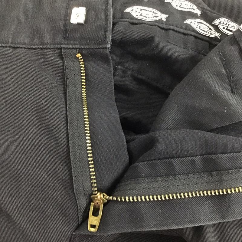 ディッキーズ Dickies パンツ ワークパンツ、ペインターパンツ ワークパンツ スリムパンツ カジュアルパンツ ストレッチパンツ 32インチ 無地 黒 / ブラック /  メンズ USED 古着 中古 10137655