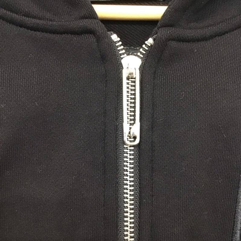 アグッドバッドインフルエンス A GOOD BAD INFLUENCE パーカー 長袖 ジップアップパーカー 長袖パーカー カジュアルジャケット XL ロゴ、文字 黒 / ブラック /  メンズ USED 古着 中古 10149161