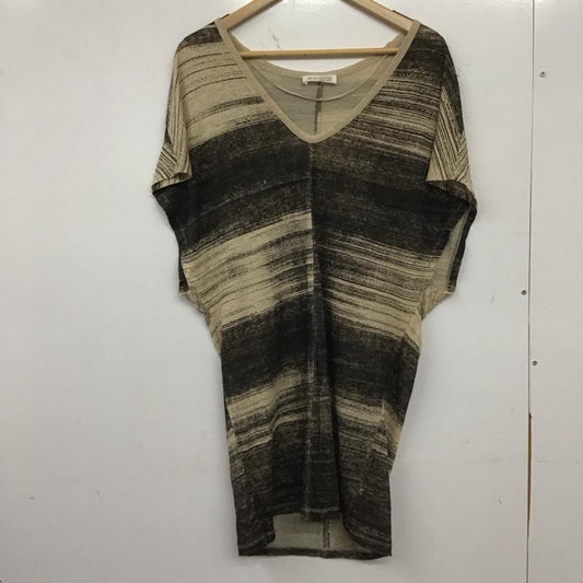 ザラ ZARA カットソー 半袖 S  マルチカラー / マルチカラー /  レディース USED 古着 中古 10139414