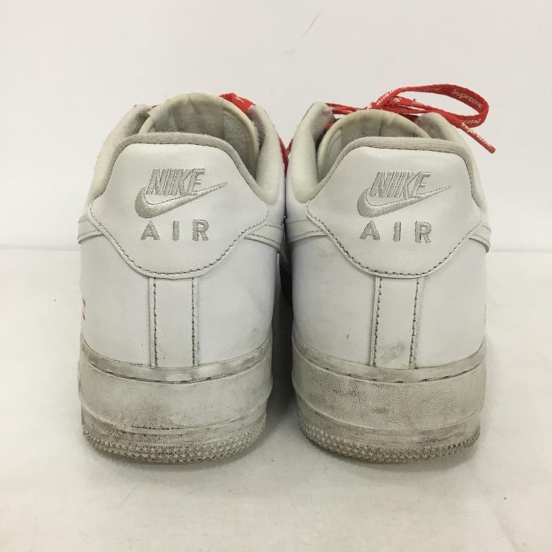 シュプリーム Supreme スニーカー スニーカー CU9225-100 AIR FORCE 1 LOW NIKE 27.5cm 27.5cm ロゴ、文字 白 / ホワイト /  メンズ USED 古着 中古 10140594