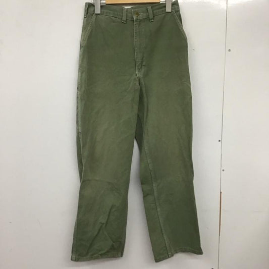 オシュコシュ OSHKOSH パンツ ワークパンツ、ペインターパンツ ミリタリーパンツ ワイドパンツ 70s 80s 42talon 29インチ 無地 カーキ / カーキ /  メンズ USED 古着 中古 10133300