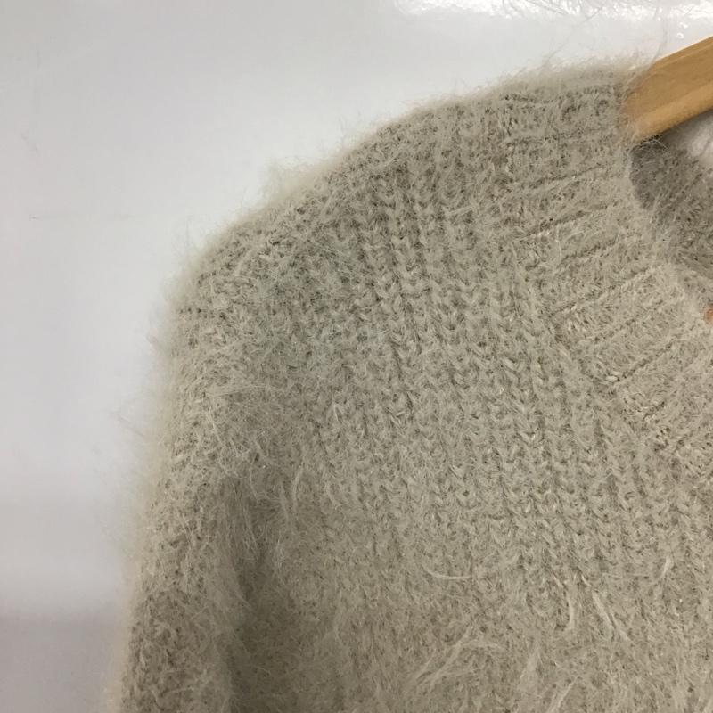 エックスガール X-girl ニット、セーター 長袖 1 無地 ベージュ / ベージュ /  レディース USED 古着 中古 10142747