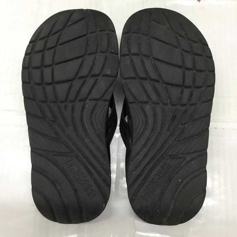 ホカオネオネ HOKA ONEONE サンダル サンダル トングサンダル ワンポイント 黒 / ブラック /  メンズ USED 古着 中古 10120326