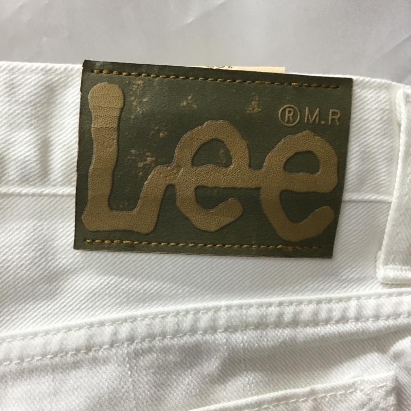 リー Lee パンツ デニム、ジーンズ 40102 ブーツカット 31 無地 白 / ホワイト /  メンズ USED 古着 中古 10118982