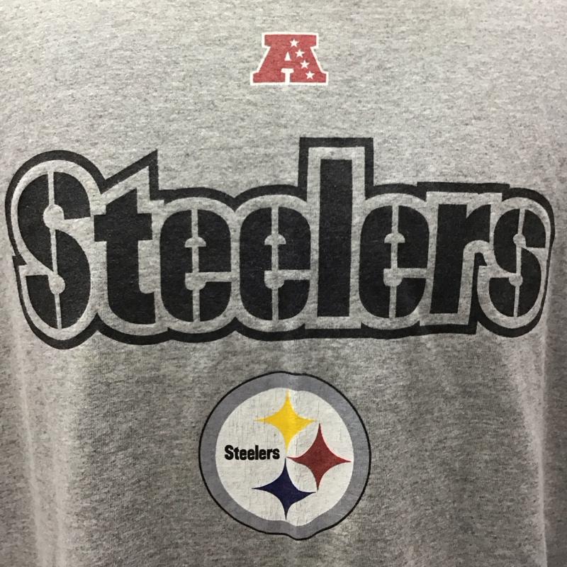 古着 USED Tシャツ 半袖 半袖カットソー プリントTシャツ クルーネックカットソー XL プリント 灰 / グレー /  メンズ USED 古着 中古 10116221