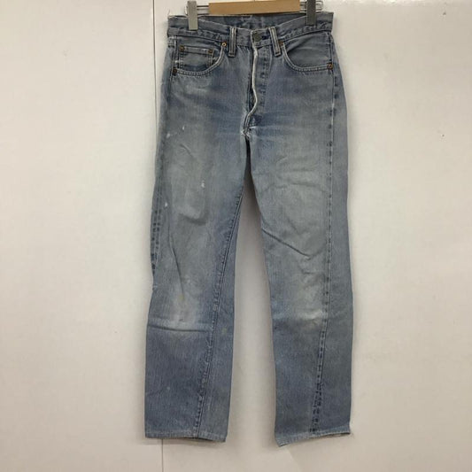 リーバイス Levi s パンツ デニム、ジーンズ 501 66前期 赤耳 シングルステッチ 6番工場 デニムパンツ ヴィンテージ 無地 インディゴ / インディゴ /  メンズ USED 古着 中古 10109846