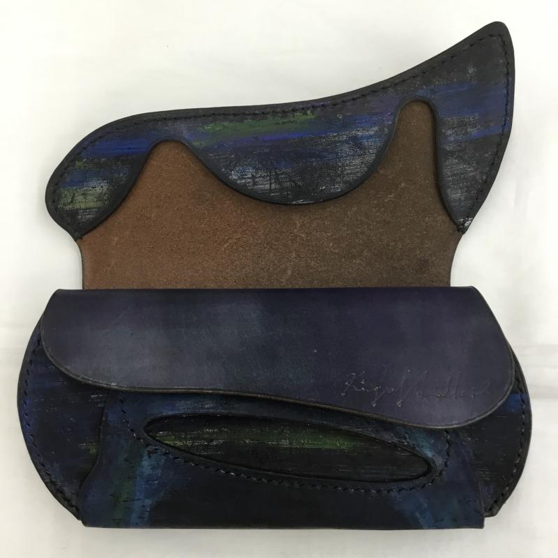 ユーズドクロージング used clothes 財布 長財布 king of leather ロングウォレット01681 The Peafowl Wallet 総柄 青 / ブルー / X マルチカラー / マルチカラー /  メンズ USED 古着 中古 10124447