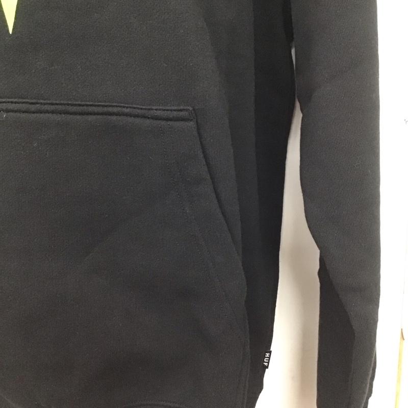 ハフ HUF パーカー 長袖 長袖パーカー プルオーバーパーカー スウェット cypresshill M プリント 黒 / ブラック /  メンズ USED 古着 中古 10149137