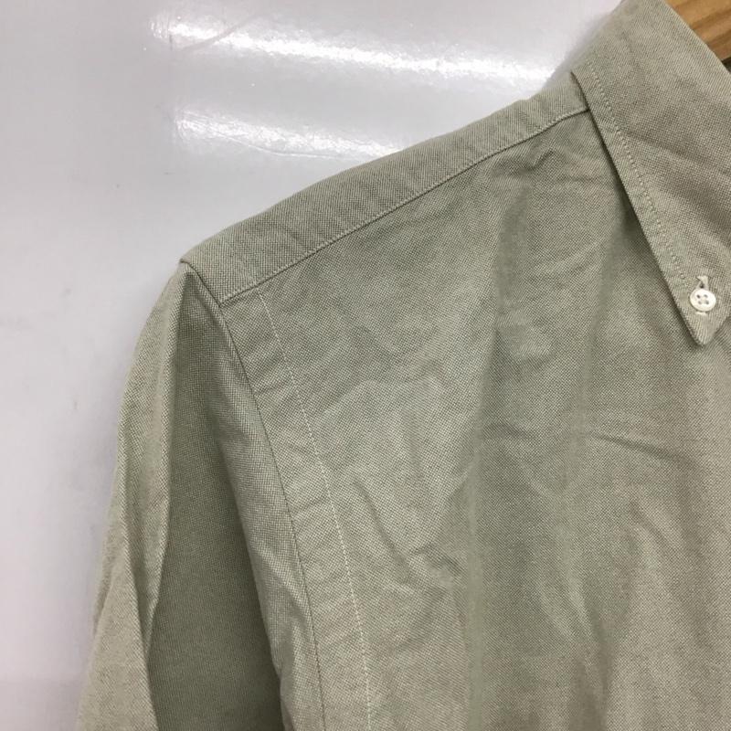 ポロバイラルフローレン Polo by RALPH LAUREN シャツ、ブラウス 長袖 長袖シャツ 無地シャツ カラーシャツ ボタンダウンシャツ ロゴ、文字 灰 / グレー /  メンズ USED 古着 中古 10148047