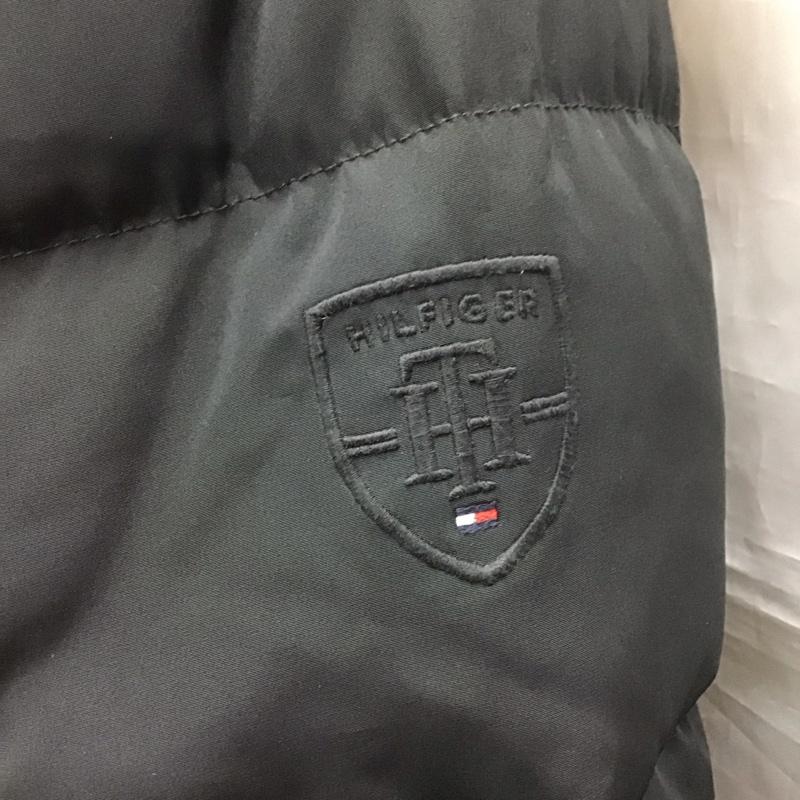 トミーヒルフィガー TOMMY HILFIGER ジャケット、上着 ジャケット、ブレザー XM0XM00757 ダウン フェザー L ワンポイント 黒 / ブラック /  メンズ USED 古着 中古 10121161