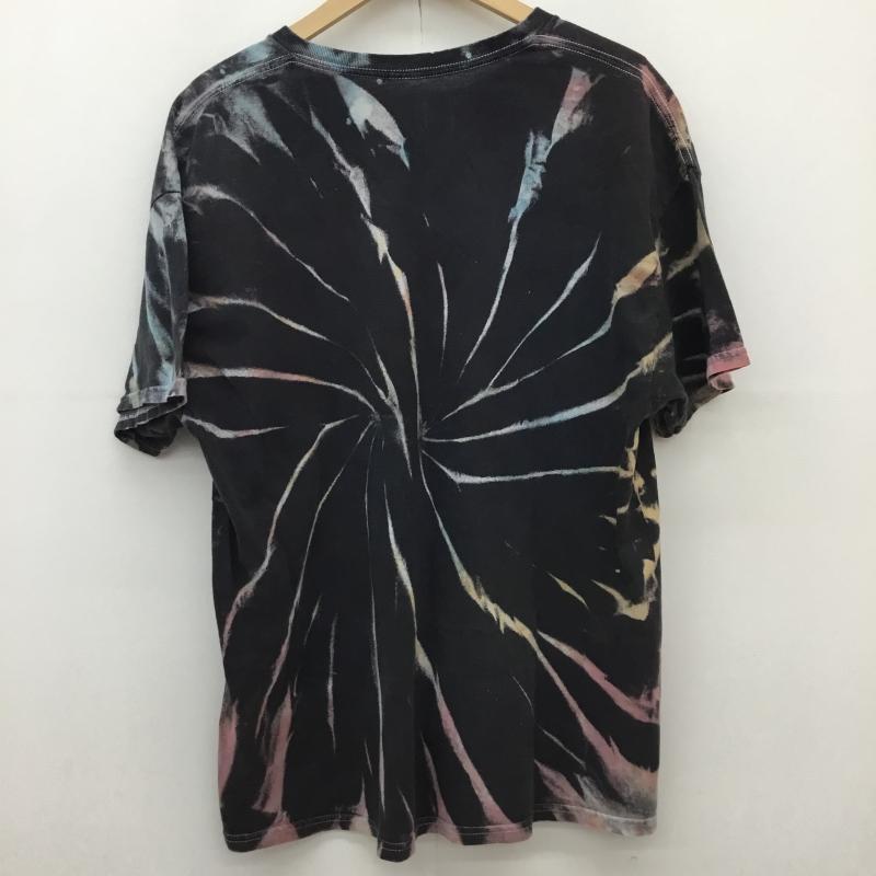 ＵＳフルギ US古着 Tシャツ 半袖 DEFLEPPARD タイダイ柄 バンT M ロゴ、文字 黒 / ブラック / X マルチカラー / マルチカラー /  メンズ USED 古着 中古 10148471