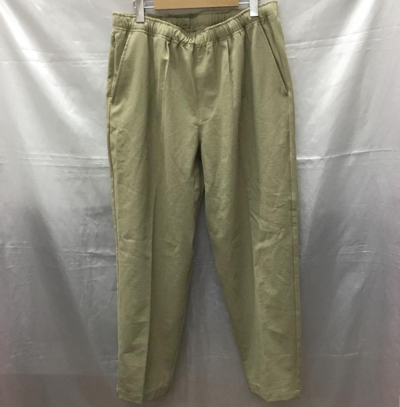 フリークスストア FREAK S STORE パンツ チノパン チノパン カジュアルパンツ ワイドパンツ ストレートパンツ L 無地 ベージュ / ベージュ /  メンズ USED 古着 中古 10114573