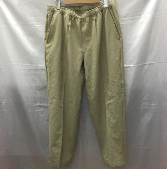フリークスストア FREAK S STORE パンツ チノパン チノパン カジュアルパンツ ワイドパンツ ストレートパンツ L 無地 ベージュ / ベージュ /  メンズ USED 古着 中古 10114573
