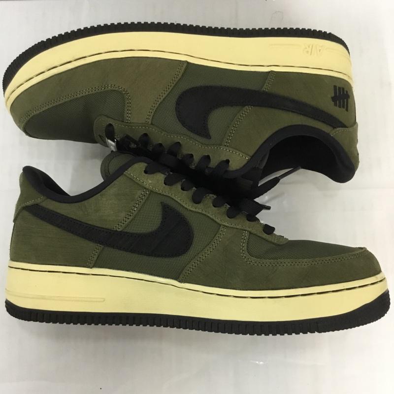 ナイキ NIKE スニーカー スニーカー DH3064-300 AIR FORCE 1 LOW SP 28cm 箱有 28.0cm ロゴ、文字 カーキ / カーキ / X 黒 / ブラック / X ベージュ / ベージュ /  メンズ USED 古着 中古 10069077