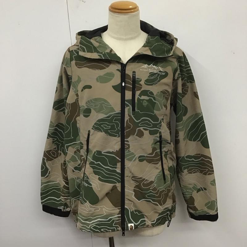 アベイシングエイプ A BATHING APE ジャケット、上着 ジャンパー、ブルゾン ジップアップジャケット ジャンパー ジャケット カジュアルジャケット アウター M プリント マルチカラー / マルチカラー /  メンズ USED 古着 中古 10124552