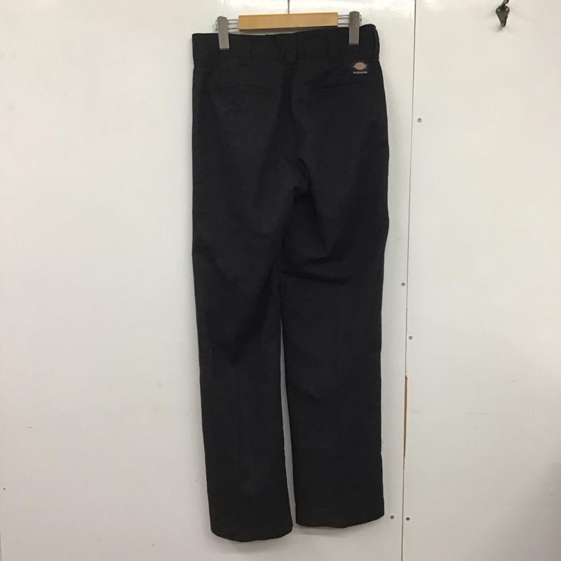 ディッキーズ Dickies パンツ ワークパンツ、ペインターパンツ ワイドパンツ カジュアルパンツ ワークパンツ 30インチ 無地 黒 / ブラック /  メンズ USED 古着 中古 10140951