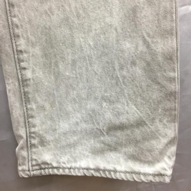 リーバイストラウスアンドコー Levi Strauss & co. パンツ デニム、ジーンズ デニムパンツ ストレートパンツ ワイドパンツ カジュアルパンツ 33インチ 無地 灰 / グレー /  メンズ USED 古着 中古 10115025