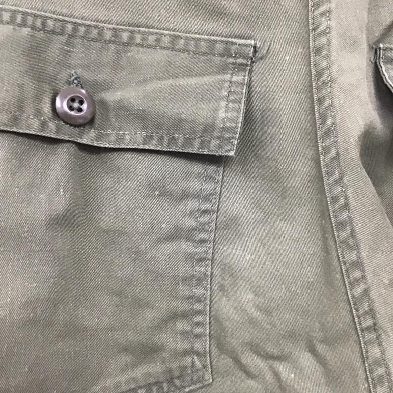 ミリタリー ミリタリー パンツ ワークパンツ、ペインターパンツ 70s ベイカーPT ミリタリーパンツ 古着 ワイドパンツ 無地 カーキ / カーキ /  メンズ USED 古着 中古 10120504