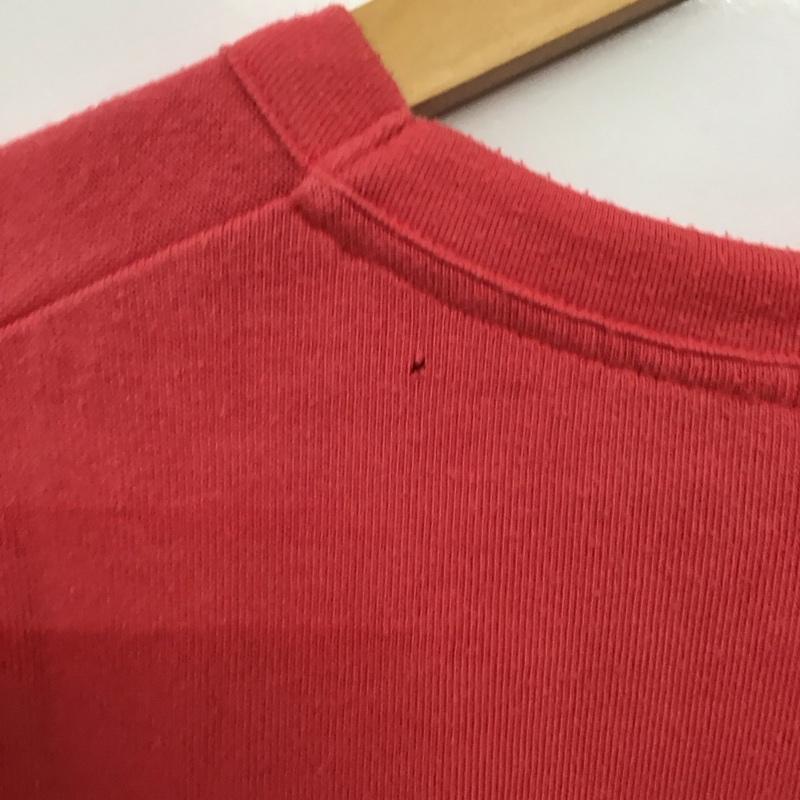 アベイシングエイプ A BATHING APE Tシャツ 半袖 半袖カットソー プリントTシャツ クルーネックカットソー XXL ロゴ、文字 赤 / レッド /  メンズ USED 古着 中古 10142626