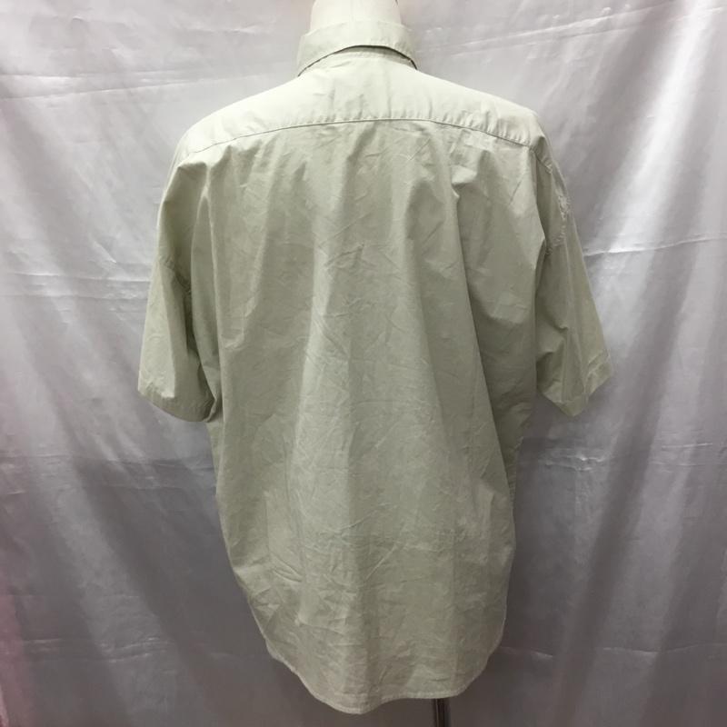 ユーエスポロアッスン U.S.POLO ASSN. シャツ、ブラウス 半袖 PL12703 胸ポケット コットン S ワンポイント ベージュ / ベージュ /  メンズ USED 古着 中古 10115561