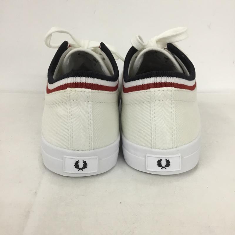 フレッドペリー FRED PERRY スニーカー スニーカー B7106 アンダースピンツイル UK9 箱有 US：10 ワンポイント オフホワイト / オフホワイト /  メンズ USED 古着 中古 10135003