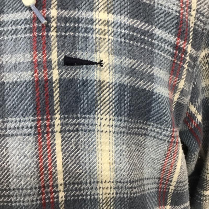 ディセンダント DESCENDANT シャツ、ブラウス 長袖 長袖シャツ チェックシャツ フード付き 1 チェック マルチカラー / マルチカラー /  メンズ USED 古着 中古 10127663