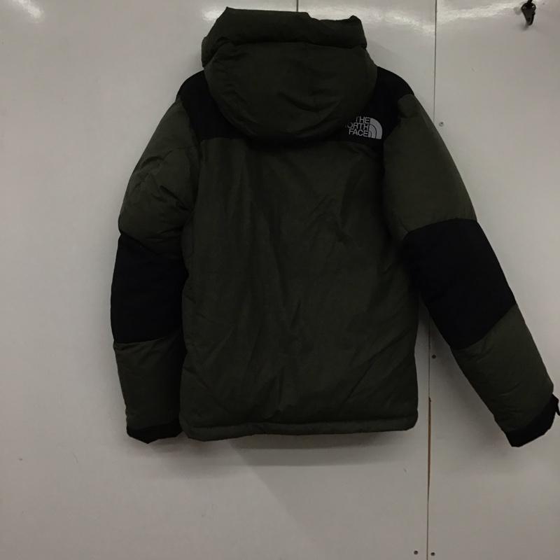 ザノースフェイス THE NORTH FACE ジャケット、上着 ジャンパー、ブルゾン nd91950 バルトロライトダウンジャケット アウター L ロゴ、文字 黒 / ブラック / X カーキ / カーキ /  メンズ USED 古着 中古 10143618
