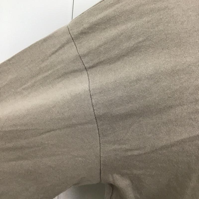 ペニーズ PENNEY S Tシャツ 長袖 112-04-0327 SHIPS別注 FOX ロゴ ワッペン ソリッド モックネック ロンT L ワンポイント 灰 / グレー /  メンズ USED 古着 中古 10118335