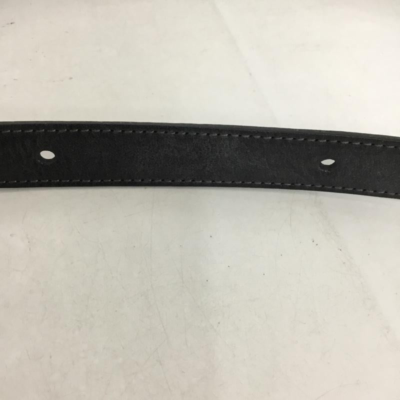 エンダースキーマ Hender Scheme ショルダーバッグ ショルダーバッグ one side belt bag レザー ロゴ、文字 黒 / ブラック /  メンズ USED 古着 中古 10147448