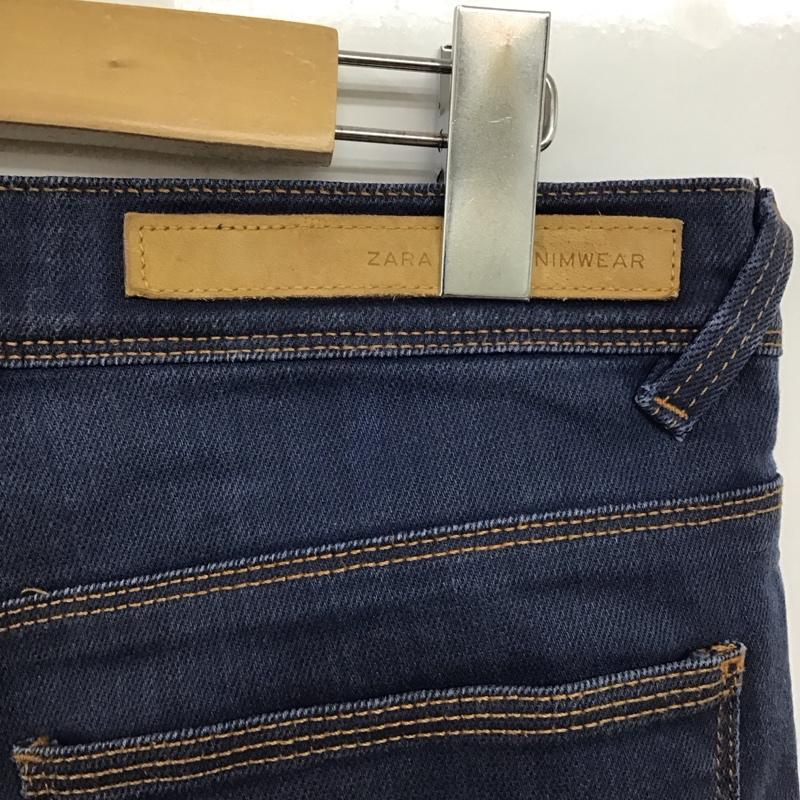 ザラメン ZARA MAN パンツ デニム、ジーンズ デニム 40 無地 インディゴ / インディゴ /  メンズ USED 古着 中古 10136639
