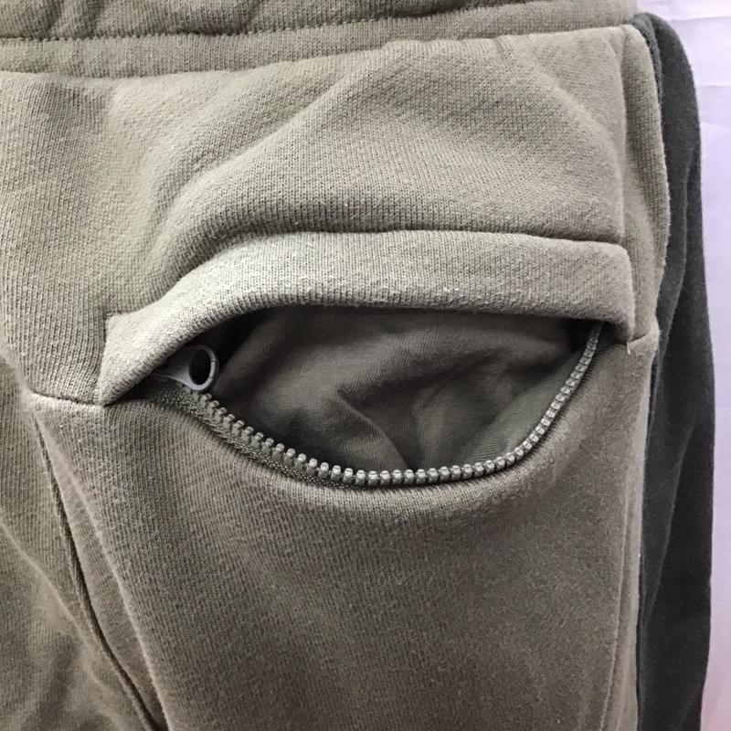 ナイキ NIKE パンツ ショートパンツ dq4211-222 ハーフパンツ NIKENikeAirFTShort スポーツウェア L ロゴ、文字 カーキ / カーキ /  メンズ USED 古着 中古 10118545