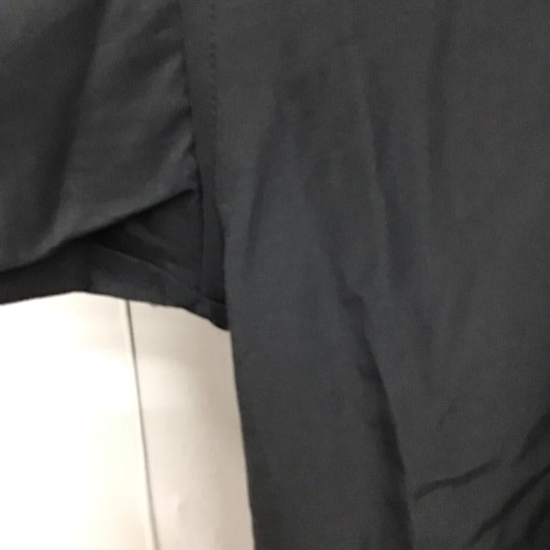 キディル KIDILL シャツ、ブラウス 長袖 KL489 レイヤードシャツ FREE 無地 黒 / ブラック /  メンズ USED 古着 中古 10117213