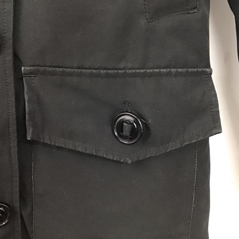 カナダグース CANADA GOOSE ジャケット、上着 ジャンパー、ブルゾン ジップアップジャケット ナイロンジャケット アウター S ロゴ、文字 黒 / ブラック /  レディース USED 古着 中古 10147251