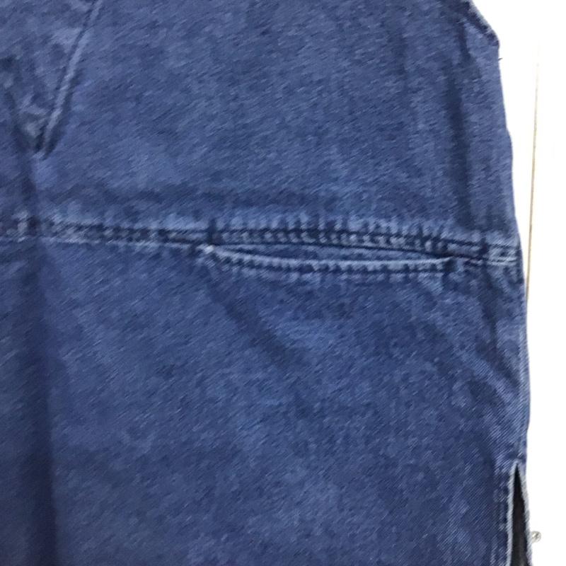 ローリーズファーム LOWRYS FARM ベスト ベスト デニム FREE 無地 青 / ブルー /  レディース USED 古着 中古 10140657