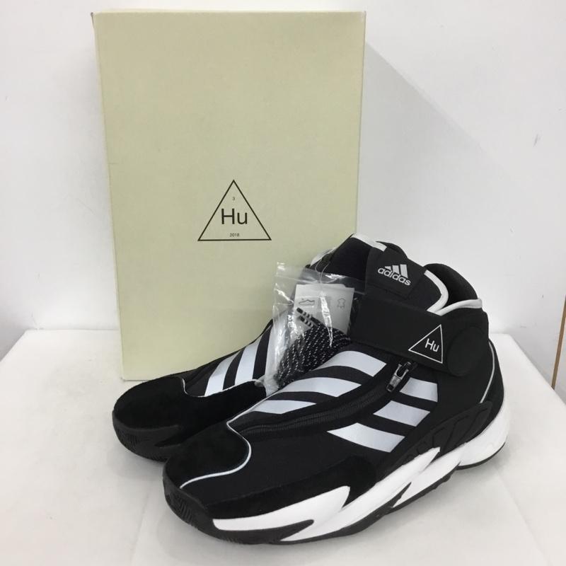 アディダス adidas スニーカー スニーカー EG9919 PHARRELL WILLIAMS PW 0 TO 60 BOS 28.5cm 箱有 28.5cm ロゴ、文字 黒 / ブラック / X 銀 / シルバー /  メンズ USED 古着 中古 10148850