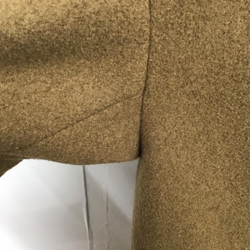 ザラ ZARA コート コート一般 ロングコート ロングジャケット カラージャケット アウター S 無地 茶 / ブラウン /  レディース USED 古着 中古 10124567