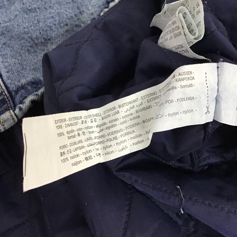 ザラ ZARA ジャケット、上着 ジャケット、ブレザー デニムジャケット Gジャン 160cm 無地 水色 / ライトブルー /  ガールズ USED 古着 中古 10121530