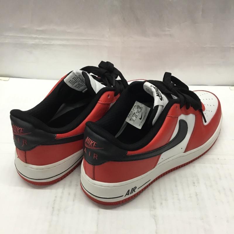 ナイキ NIKE スニーカー スニーカー AQ3778-992 BY YOU AIR FORCE1 28cm 箱有 28.0cm ロゴ、文字 白 / ホワイト / X 赤 / レッド / X 黒 / ブラック /  メンズ USED 古着 中古 10108074