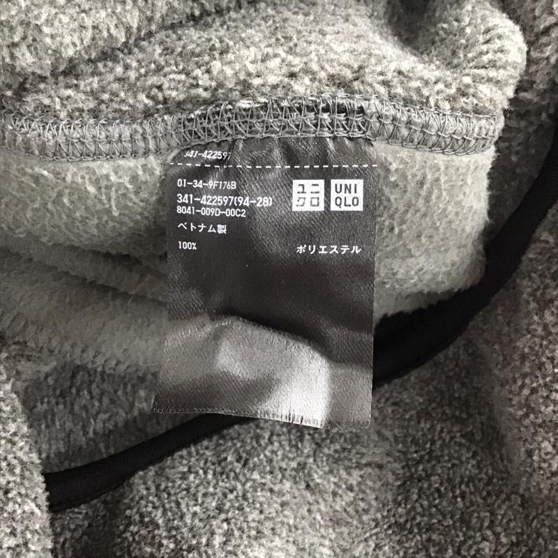 ユニクロ UNIQLO トップス トップス 341-422597 フリースハーフジッププルオーバー（長 S 無地 灰 / グレー /  メンズ USED 古着 中古 10130009
