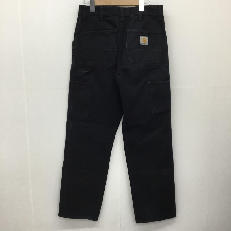 カーハート Carhartt パンツ ワークパンツ、ペインターパンツ 900.21PO07101.0322 28インチ 無地 黒 / ブラック /  メンズ USED 古着 中古 10133765
