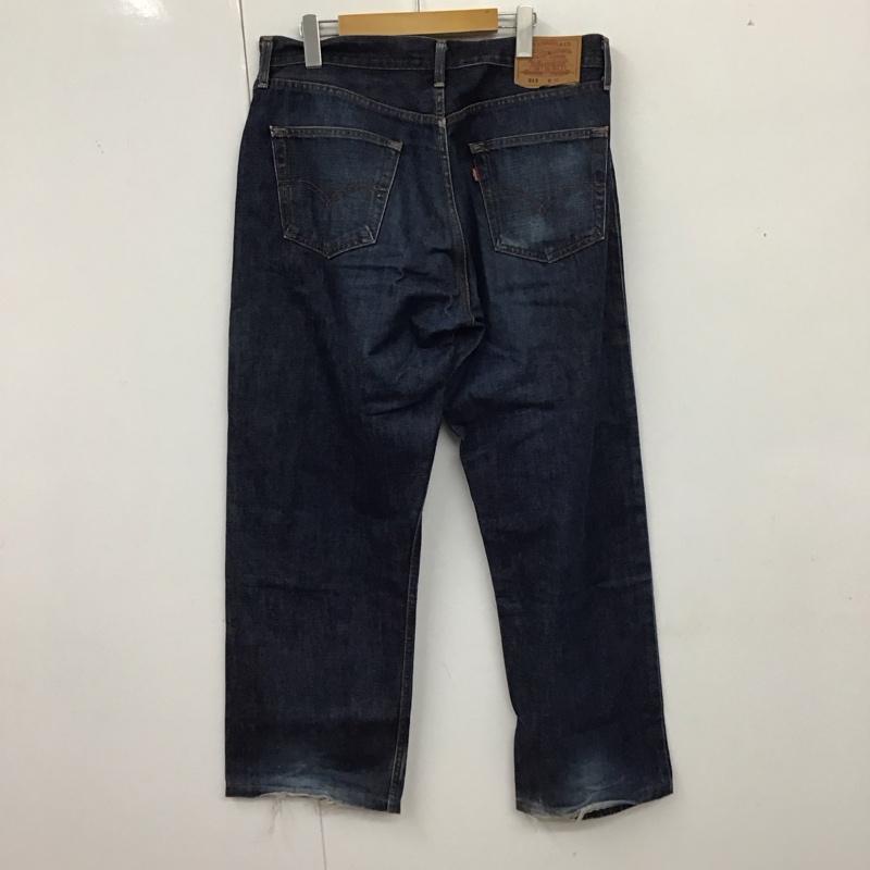 リーバイス Levi s パンツ デニム、ジーンズ 513-03 ジーパン W36 ボタンフライ 36インチ 無地 インディゴ / インディゴ /  メンズ USED 古着 中古 10123523