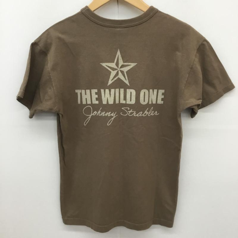 マックヒル McHILL Tシャツ 半袖 TOYS McCOY Tシャツ THE WILD ONE MARLON BRANDO AS JOHNNY TMC2115 M プリント 茶 / ブラウン /  メンズ USED 古着 中古 10129795