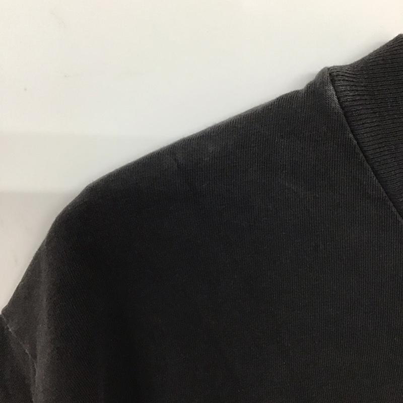 ヘインズ HANES Tシャツ 半袖 半袖カットソー プリントTシャツ 80s 1986年コピーライト blacbird スペースシャトル L プリント ダークグレー / ダークグレー /  メンズ USED 古着 中古 10149116