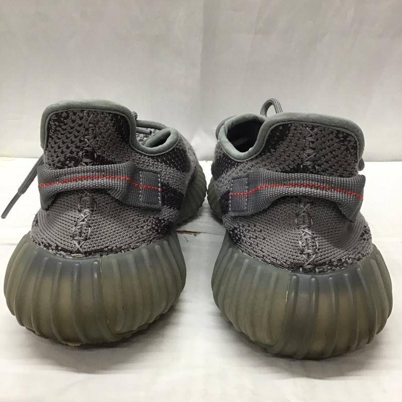 アディダス adidas スニーカー スニーカー AH2203 YEEZY BOOST 350 V2 28.5cm 28.5cm ロゴ、文字 灰 / グレー /  メンズ USED 古着 中古 10113344