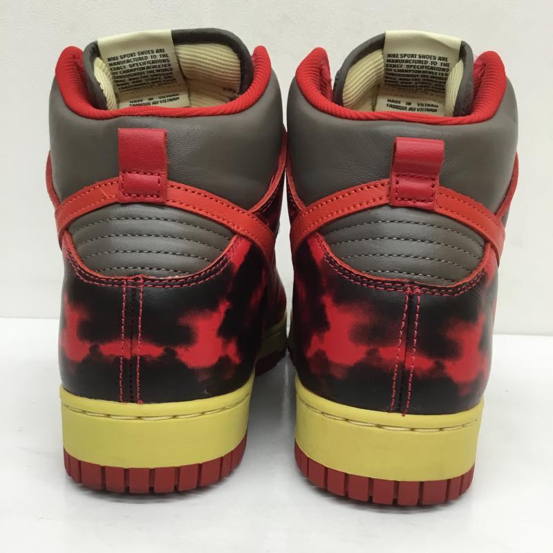 ナイキ NIKE スニーカー スニーカー DUNK HI 1985 SP RED ACID WASH ダンク ハイ レッド アシッド ウォッシュ DD9404-600 28.0cm ロゴ、文字 赤 / レッド /  メンズ USED 古着 中古 10107078