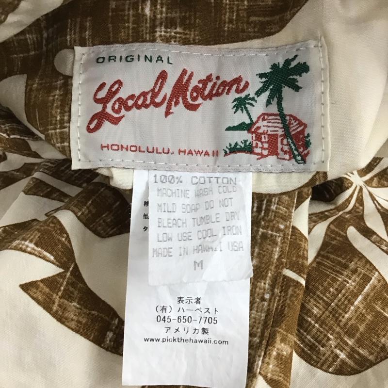 ローカルモーション Local Motion シャツ、ブラウス 半袖 半袖シャツ カラーシャツ 半袖カットソー プリントシャツ M プリント マルチカラー / マルチカラー /  メンズ USED 古着 中古 10113783