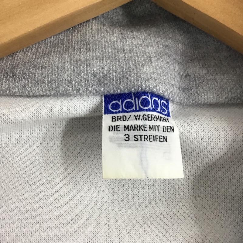 アディダス adidas ジャケット、上着 ジャケット、ブレザー デサント社　西ドイツ製　70s　トラックジャケット　サイズ3 M ロゴ、文字 灰 / グレー /  メンズ USED 古着 中古 10136555